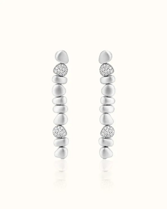 Echo Drop Earrings I variant--silver