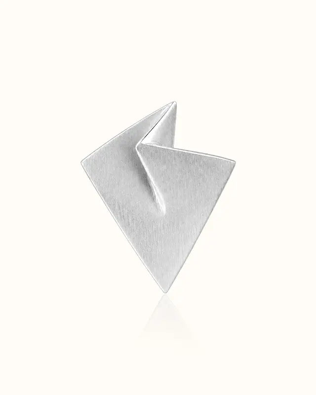 Facet Pendant I variant--silver